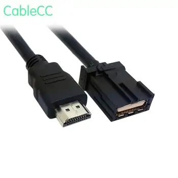High Speed HDMI 1.4 Type E Male to Type A Male Video Audio Cable 1.5M Automotive Connection System Grade Connector for Hyundai H 
High Speed HDMI 1.4 Type E Male to Type A Male Video Audio Cable 1.5M Automotive Connection System Grade Connector for Hyundai H