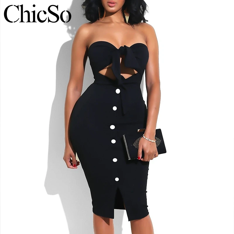 MissyChilli Strapless sexy party black dress Women summer hollow out red midi dress Elegant bow club slim bodycon dress vestidos
MissyChilli Strapless sexy party black dress Women summer hollow out red midi dress Elegant bow club slim bodycon dress vestidos