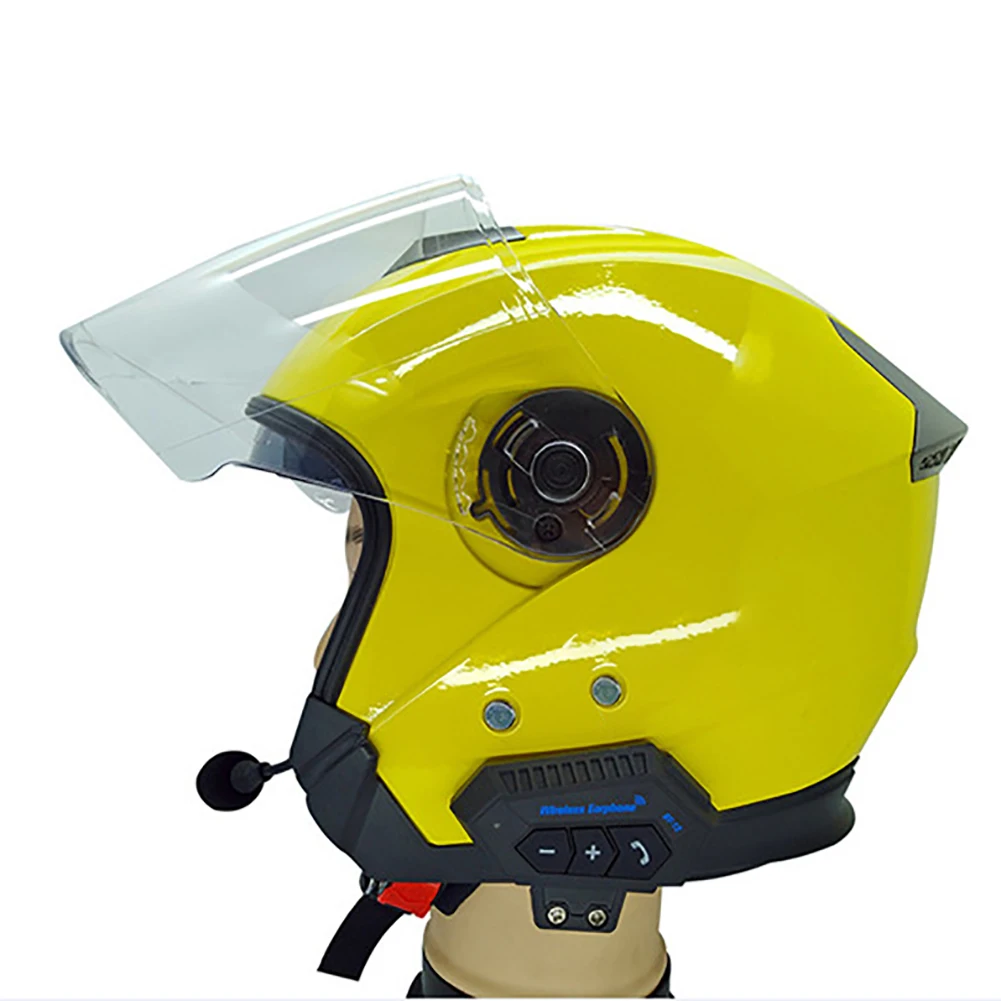 BT-12 Helmet Headset Bluetooth Motorcycle Interphone Outdoor Long Standby Intercom Soft Riding Stereo Hands Free With Microphone
BT-12 Helmet Headset Bluetooth Motorcycle Interphone Outdoor Long Standby Intercom Soft Riding Stereo Hands Free With Microphone