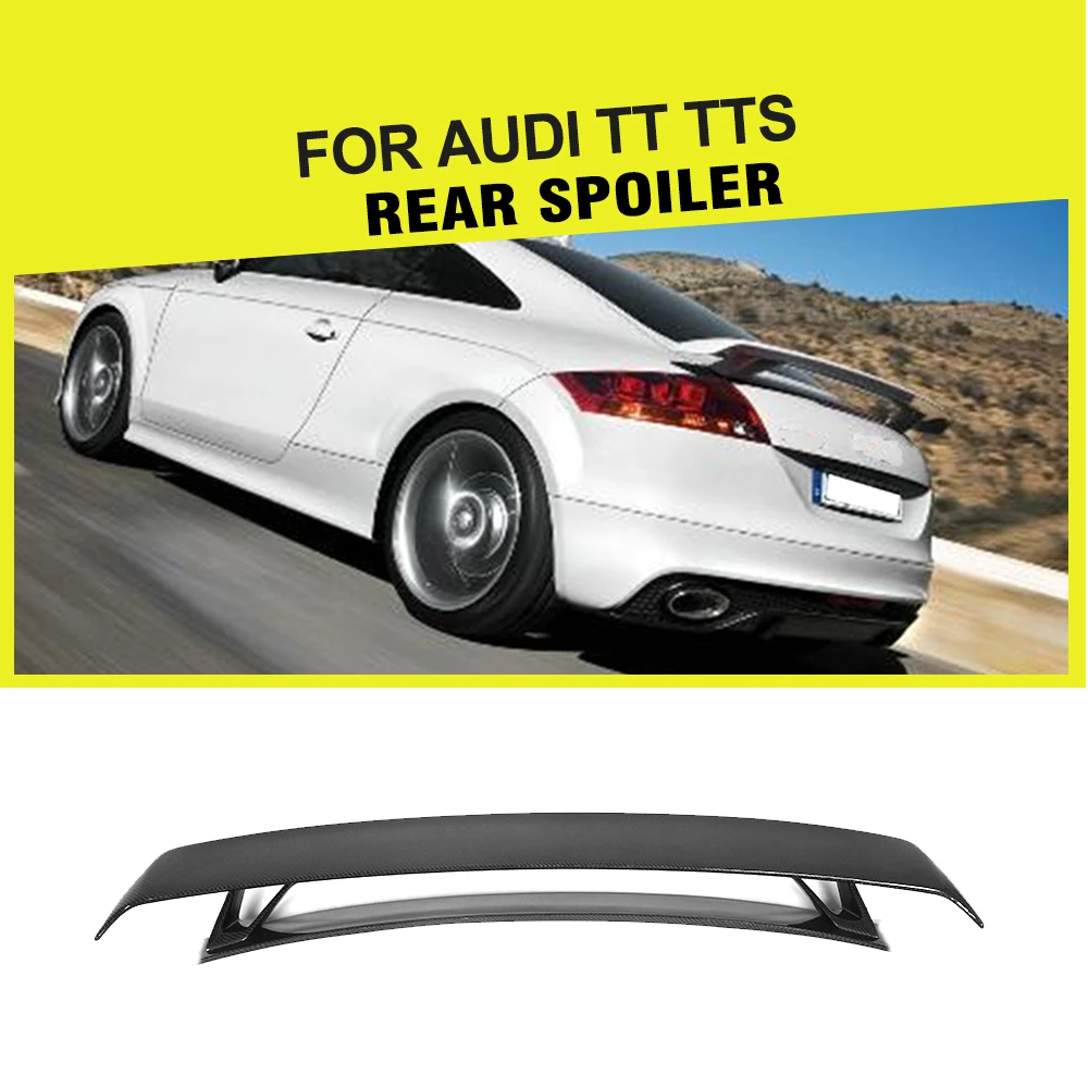 Carbon Fiber / FRP Rear Trunk Boot Tail Spoiler Double-Deck Wing Lip for Audi TT MK2 8J TTS Coupe 2 Door 2008 - 2014
Carbon Fiber / FRP Rear Trunk Boot Tail Spoiler Double-Deck Wing Lip for Audi TT MK2 8J TTS Coupe 2 Door 2008 - 2014