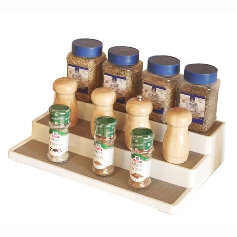3 Tier Spice Rack Seasoning Shelf Kitchen Cabinet organizer 
3 Tier Spice Rack Seasoning Shelf Kitchen Cabinet organizer