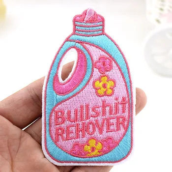 Bullshit rehover Full Embroidered clothes patch Iron patches For clothing Stripes Badges Stickers Garment Appliques wholesale
Bullshit rehover Full Embroidered clothes patch Iron patches For clothing Stripes Badges Stickers Garment Appliques wholesale