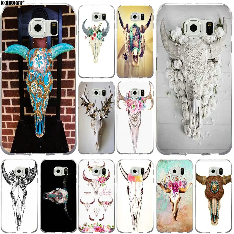 New Style Unique Black Floral Cow Skull Soft Phone Case for Samsung S2 S3 S4 S5 mini S6 S7 Edge S8 Plus S6 Edge Plus S9 S9 Plus
New Style Unique Black Floral Cow Skull Soft Phone Case for Samsung S2 S3 S4 S5 mini S6 S7 Edge S8 Plus S6 Edge Plus S9 S9 Plus