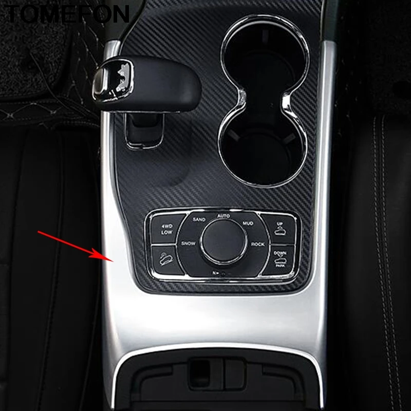 TOMEFON для Jeep Grand Cherokee 2011-2018 LHD аксессуары для интерьера центральное переключение передач рама крышка отделка автомобильный Стайлинг 1 шт.
TOMEFON для Jeep Grand Cherokee 2011-2018 LHD аксессуары для интерьера центральное переключение передач рама крышка отделка автомобильный Стайлинг 1 шт.