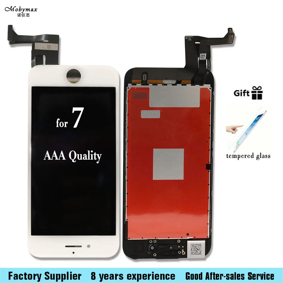 New Black white Replacement LCD Screen Touch Digitizer Assembly for iPhone 7 7g 4.7" with Tempered film
New Black white Replacement LCD Screen Touch Digitizer Assembly for iPhone 7 7g 4.7" with Tempered film