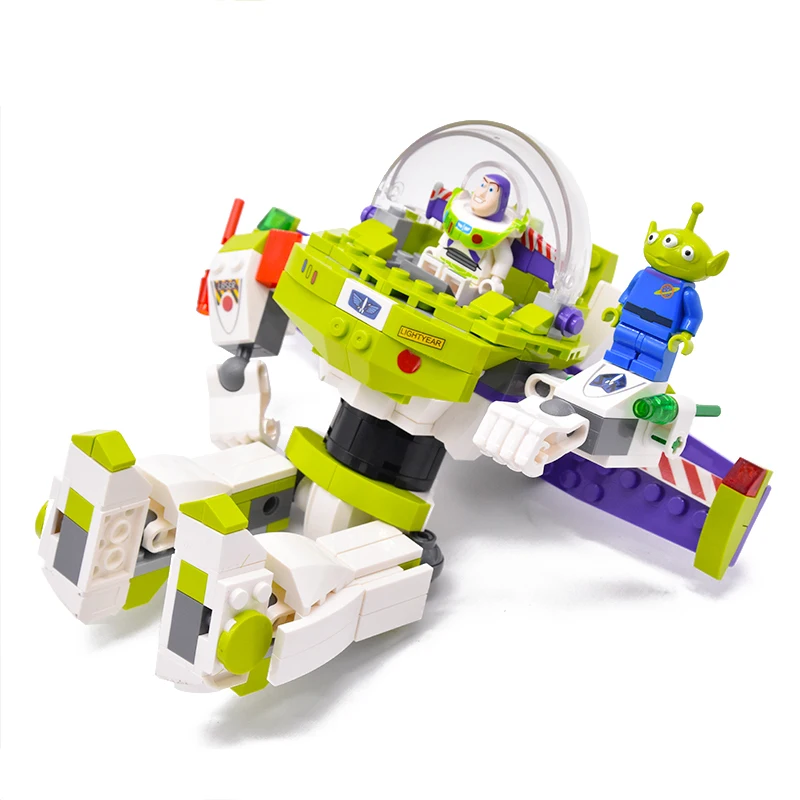 Original Buzzed Blocks Set Lightyear Space Mech 243Pcs + Toy Story 4 compatible with Legoing Building Bricks Movie 2 Kids Toys
Original Buzzed Blocks Set Lightyear Space Mech 243Pcs + Toy Story 4 compatible with Legoing Building Bricks Movie 2 Kids Toys