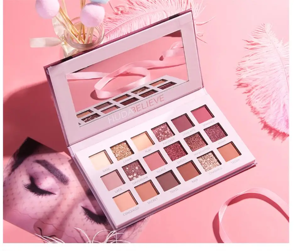 Beauty Glazed New Charming Eyeshadow 16-Color Eyeshadow Make up Palette Shimmer Matte Pigments Eye Shadow Powder Nude Cosmetics
Beauty Glazed New Charming Eyeshadow 16-Color Eyeshadow Make up Palette Shimmer Matte Pigments Eye Shadow Powder Nude Cosmetics