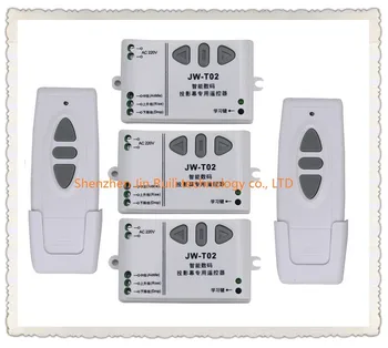 220V wireless projection screen remote control switch projection curtain remote control switch 3* Receiver +2*Transmitter
220V wireless projection screen remote control switch projection curtain remote control switch 3* Receiver +2*Transmitter