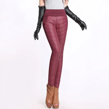 Fleece Thicken High Waist Women's Pencil Pants Solid Patchwork Down Bodycon Winter Windproof Trousers for Women Plus Size 6XL
Fleece Thicken High Waist Women's Pencil Pants Solid Patchwork Down Bodycon Winter Windproof Trousers for Women Plus Size 6XL