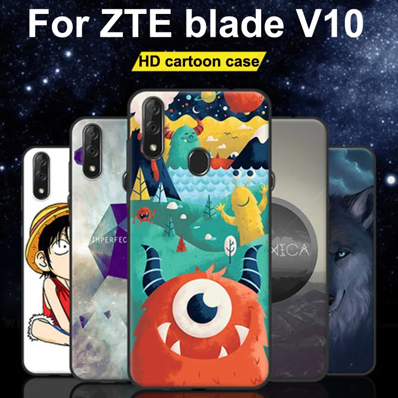 Чехол-накладка для ZTE blade V10 V1000 из мягкого силикона ТПУ | Мобильные телефоны и