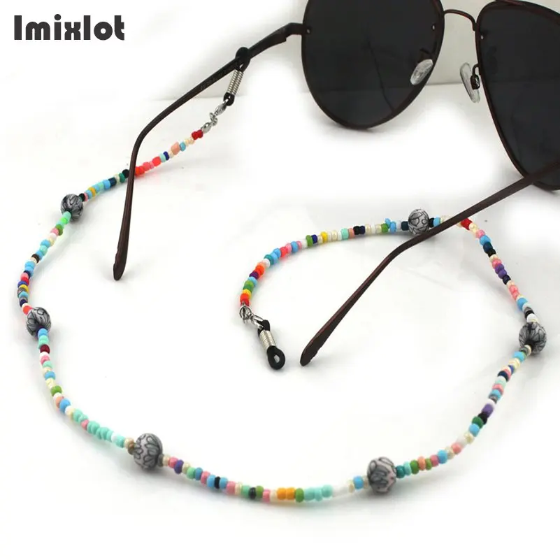 Anti-Slip Eyeglass Chain Neck Strap Colorful Beaded Lanyard Cord For Reading Glasses Sunglasses Spectacles Holder Accessories
Anti-Slip Eyeglass Chain Neck Strap Colorful Beaded Lanyard Cord For Reading Glasses Sunglasses Spectacles Holder Accessories