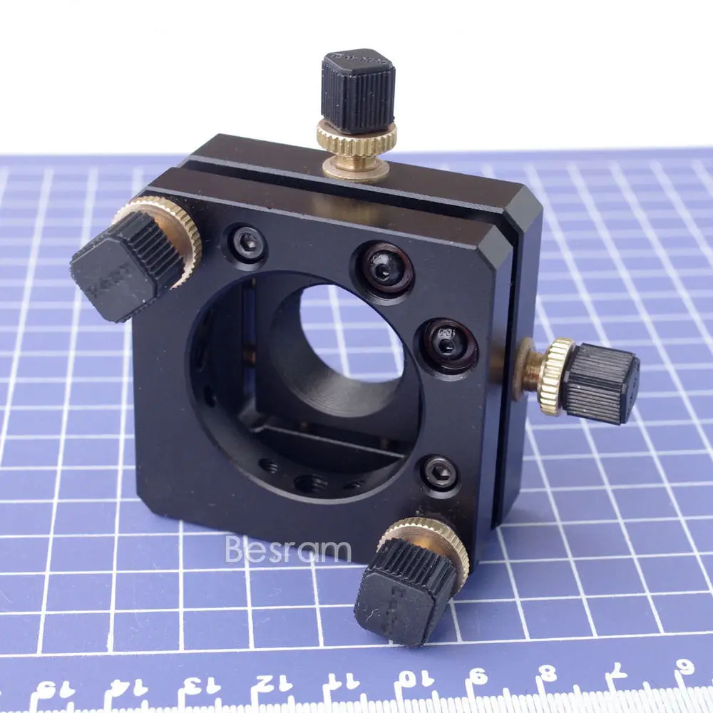 4-Dimensional Adjustment Laser Fixture Mount Holder for Beam Expander 20mm Mirror Lens Reflector Output Coupler
4-Dimensional Adjustment Laser Fixture Mount Holder for Beam Expander 20mm Mirror Lens Reflector Output Coupler