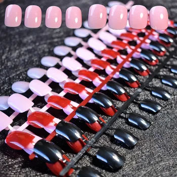 5 Colors/set Fake Nail Tips For Child Candy False Nails Nude Pink Red Black Full Cover Nails Art for Little Girls Children Kids
5 Colors/set Fake Nail Tips For Child Candy False Nails Nude Pink Red Black Full Cover Nails Art for Little Girls Children Kids