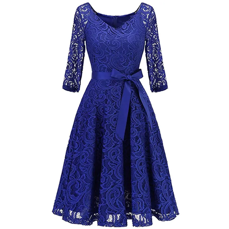 Elegant Royal Blue Lace Short Evening Dress Sexy V Neck Half Sleeve A line Evening Gown with Belt
Elegant Royal Blue Lace Short Evening Dress Sexy V Neck Half Sleeve A line Evening Gown with Belt