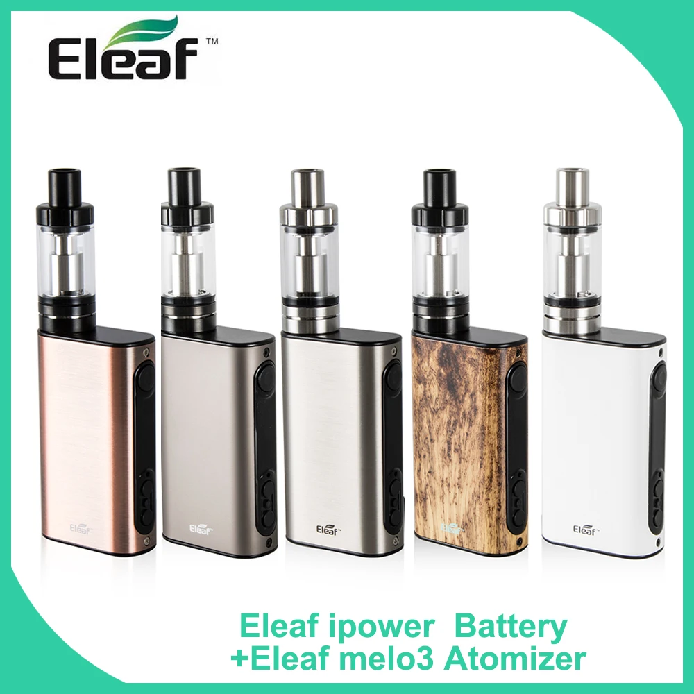 100% Original Eleaf iStick Power 80W TC Mod 5000mAh Built-in Battery With Melo 3 Atomizer 4ml Tank Capacity iPower Vape Kit
100% Original Eleaf iStick Power 80W TC Mod 5000mAh Built-in Battery With Melo 3 Atomizer 4ml Tank Capacity iPower Vape Kit