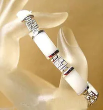 opal Natural White stone Fortune Emolument Longevity Luck Link Clasp Bracelet Wedding Girl MEN Quartz jewelry
opal Natural White stone Fortune Emolument Longevity Luck Link Clasp Bracelet Wedding Girl MEN Quartz jewelry