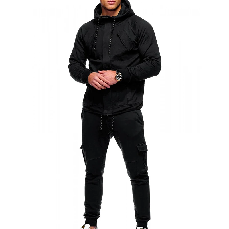 Men's Sportswear Men Tracksuit Spring Autumn Solid Hoodies Sweatshirt Joggers Set Chandal Hombre Hooded Jacket and Pants MY057
Men's Sportswear Men Tracksuit Spring Autumn Solid Hoodies Sweatshirt Joggers Set Chandal Hombre Hooded Jacket and Pants MY057