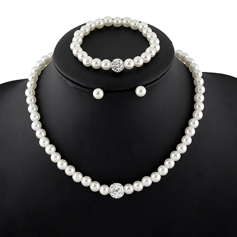 African jewelry fashion classic personality wild imitation pearl necklace bride suit wholesale Jewelry Sets Parure Bijoux Femme
African jewelry fashion classic personality wild imitation pearl necklace bride suit wholesale Jewelry Sets Parure Bijoux Femme