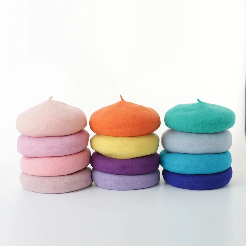 Autumn and winter new Solid beret femme hats casual wild mushroom type squat wool baret painter hat high fashion hat black beret
Autumn and winter new Solid beret femme hats casual wild mushroom type squat wool baret painter hat high fashion hat black beret