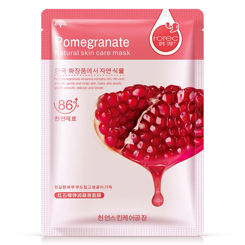 ROREC Red pomegranate Nourishing Face Mask Whitening Hydrating sheet Mask Cosmetic Acne Treatment Oil Control For Face Care
ROREC Red pomegranate Nourishing Face Mask Whitening Hydrating sheet Mask Cosmetic Acne Treatment Oil Control For Face Care