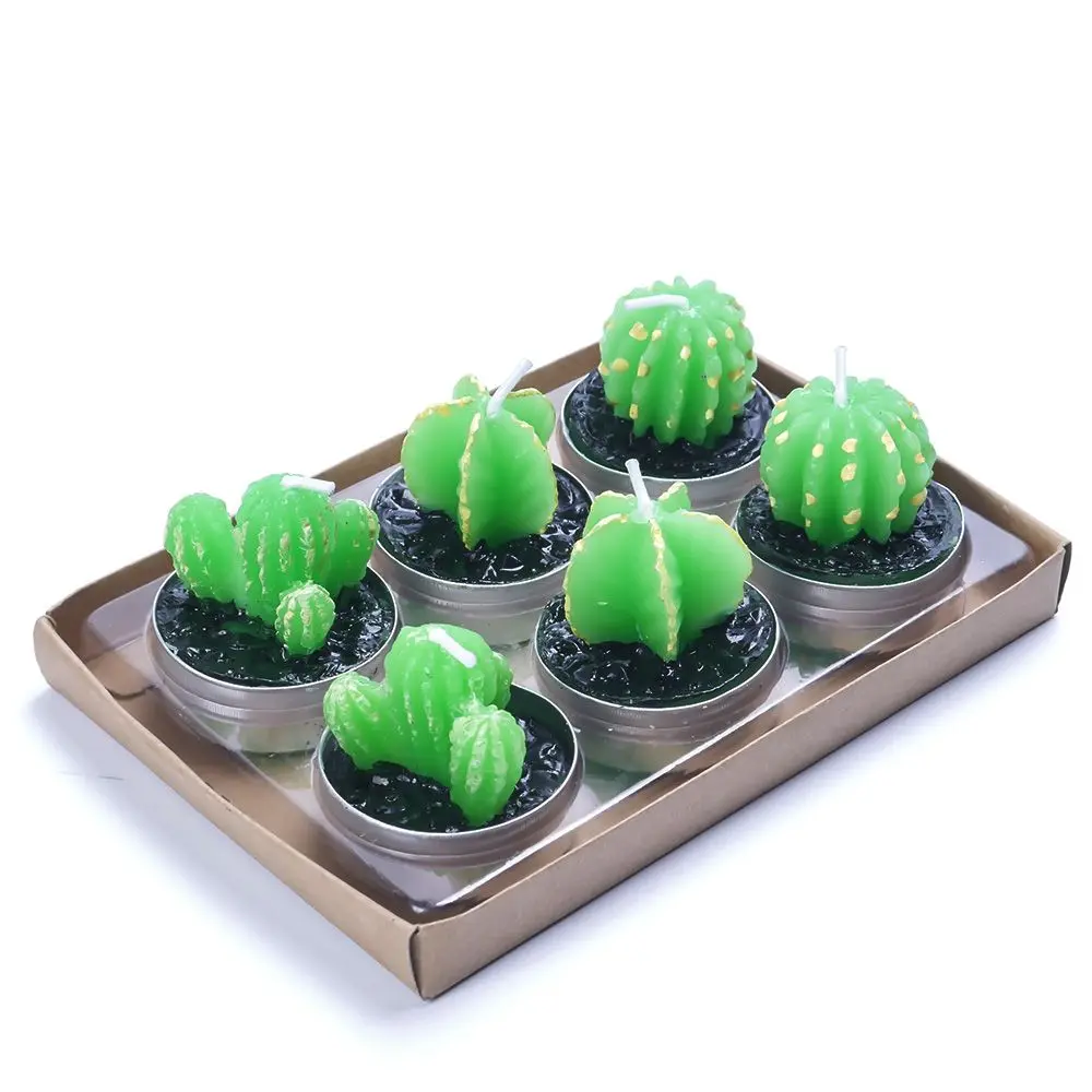 6PCS/Set Mini Cactus Candle Table Garden Simulation Plant Wedding Party Chrismas Candles Home & Living Table Decor Gift HOT
6PCS/Set Mini Cactus Candle Table Garden Simulation Plant Wedding Party Chrismas Candles Home & Living Table Decor Gift HOT