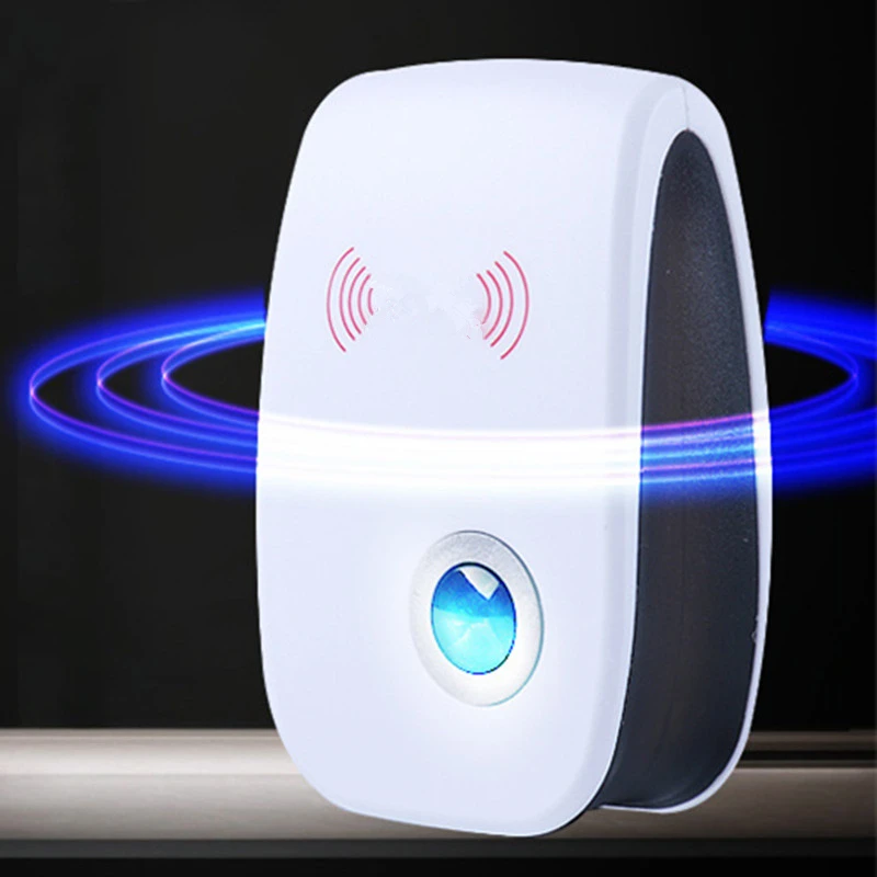 

Ultrasonic Anti Mosquito Repellent Insect Repeller Rejector for Mouse Mole Flies Cockroach Rat Bug Rejection Household Tool