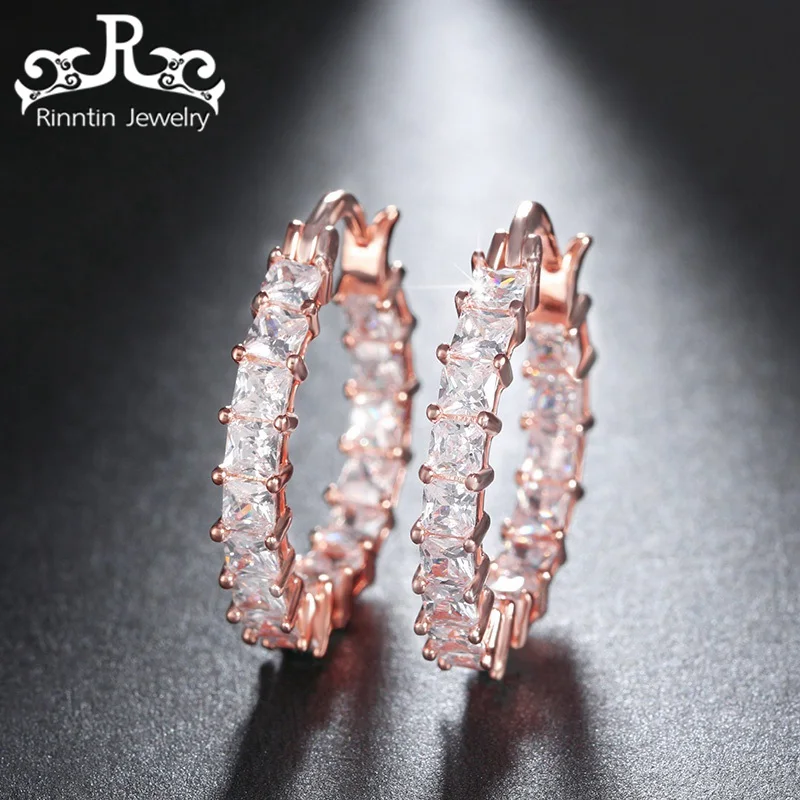 2019 ORSA JEWELS Women Hoop Earring Round-Shape with 0.1ct Brilliant Austrian Cubic Zirconia Hoop Earrings for Female DOE144
2019 ORSA JEWELS Women Hoop Earring Round-Shape with 0.1ct Brilliant Austrian Cubic Zirconia Hoop Earrings for Female DOE144