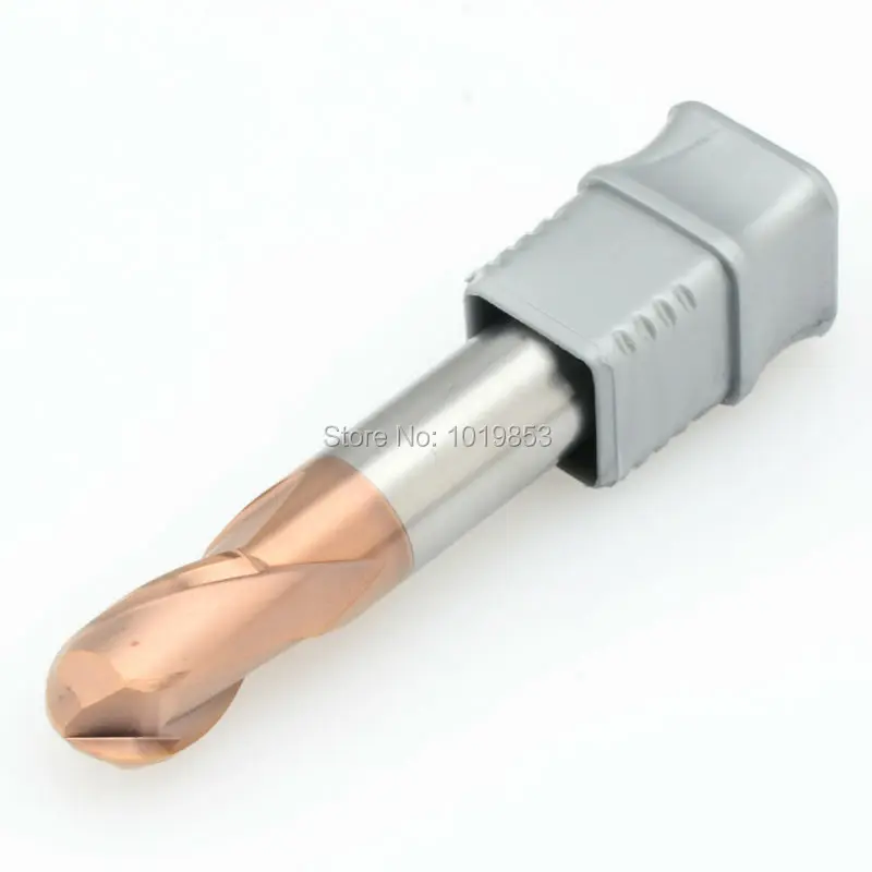 1 шт. CGS-600S R6 * 12 75L HRC68 твердая карбидная шариковая Концевая фреза для
