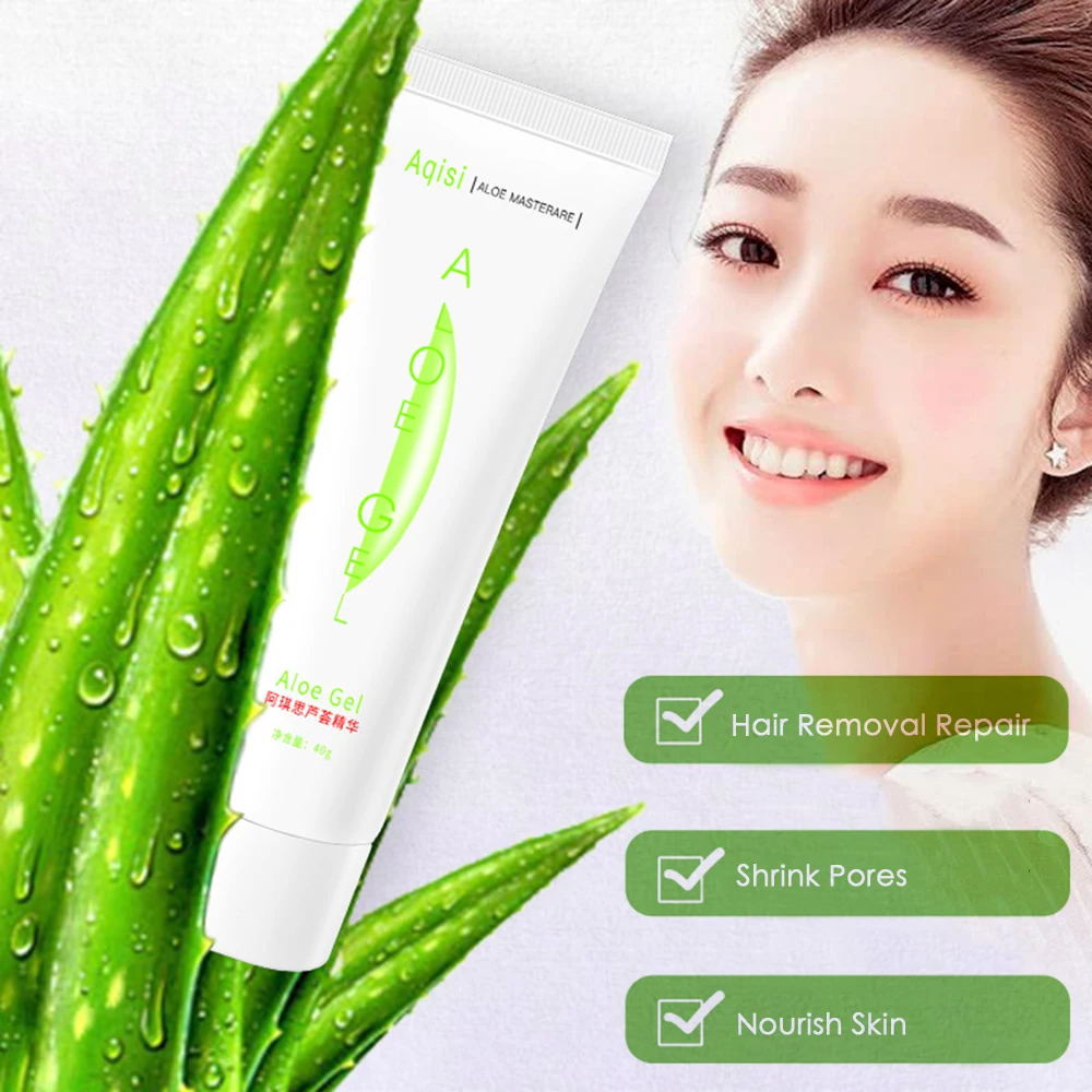 

Aloe PRE & After Wax Treatment Liquid Hair removal Repair Essence Oil Moisturizing Repaired Waxing Product Men and Women TSLM1