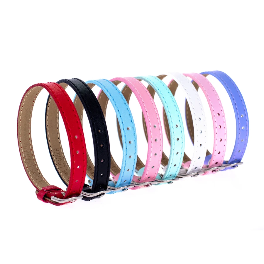 10pcs Genuine Leather real leather bracelets 8mm width 210mm length wristband Charm Bracelets fit for 8mm slide charms wholesale
10pcs Genuine Leather real leather bracelets 8mm width 210mm length wristband Charm Bracelets fit for 8mm slide charms wholesale