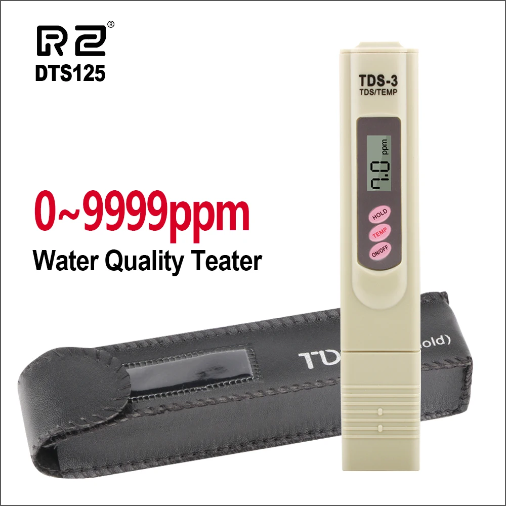 RZ Digital ATC Portable PH Meter TDS Meter for Aquarium Food Pool Water Quality LCD Pen PH Monitor 0.1-14.00 PH Tester TDS125
RZ Digital ATC Portable PH Meter TDS Meter for Aquarium Food Pool Water Quality LCD Pen PH Monitor 0.1-14.00 PH Tester TDS125