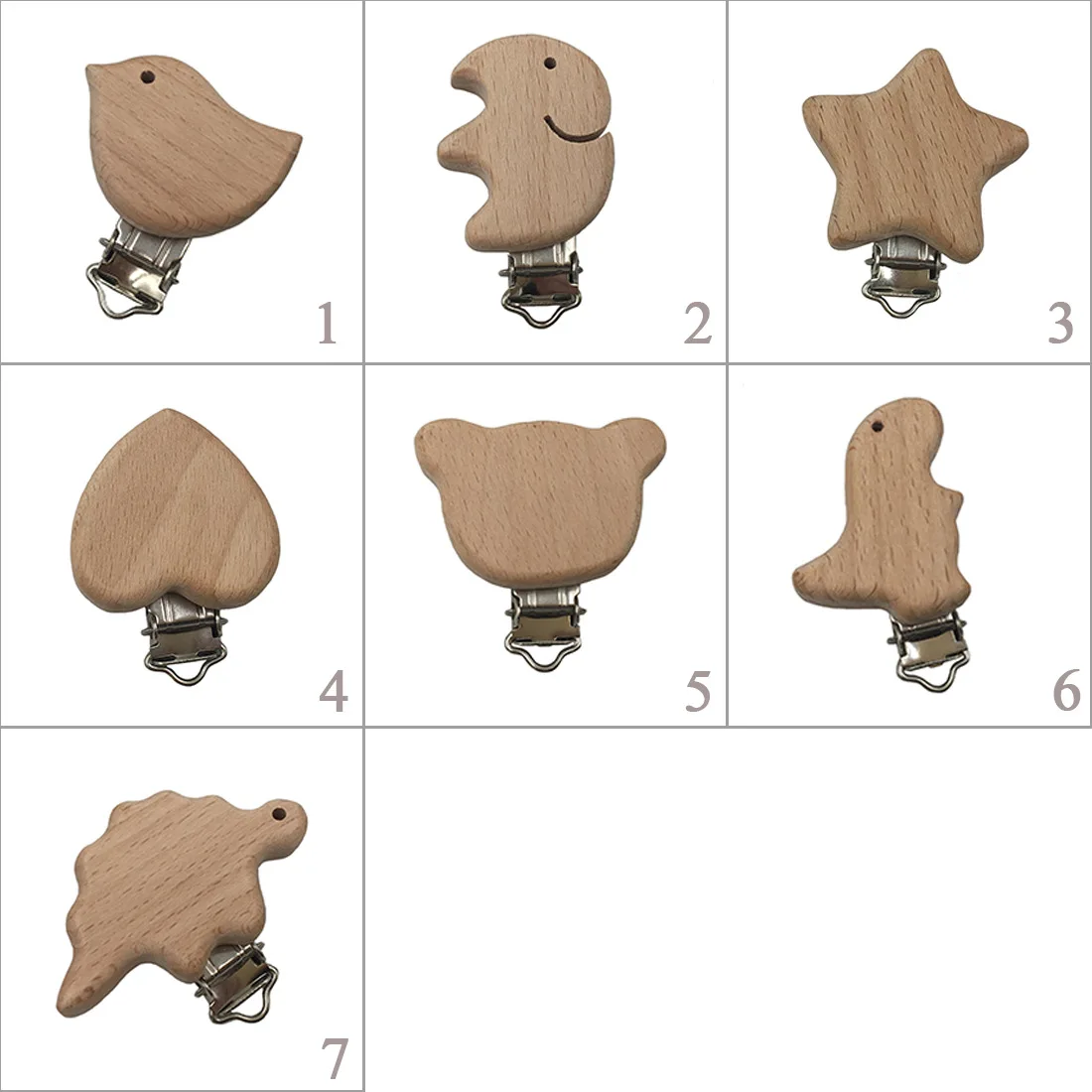 Bird Baby Nursing Accessories 1pc Heart Pacifier Chain Clip Star Pacifier Clip Wooden Animal Clip Teething Beads Clip Teether
Bird Baby Nursing Accessories 1pc Heart Pacifier Chain Clip Star Pacifier Clip Wooden Animal Clip Teething Beads Clip Teether