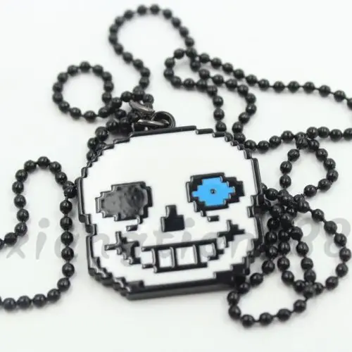 Giancomics Hot Game Undertale SANS Cool Metal Head Necklace Pendants Skull Cute Cosplay Costume Accessory Collectible Otaku Gift
Giancomics Hot Game Undertale SANS Cool Metal Head Necklace Pendants Skull Cute Cosplay Costume Accessory Collectible Otaku Gift