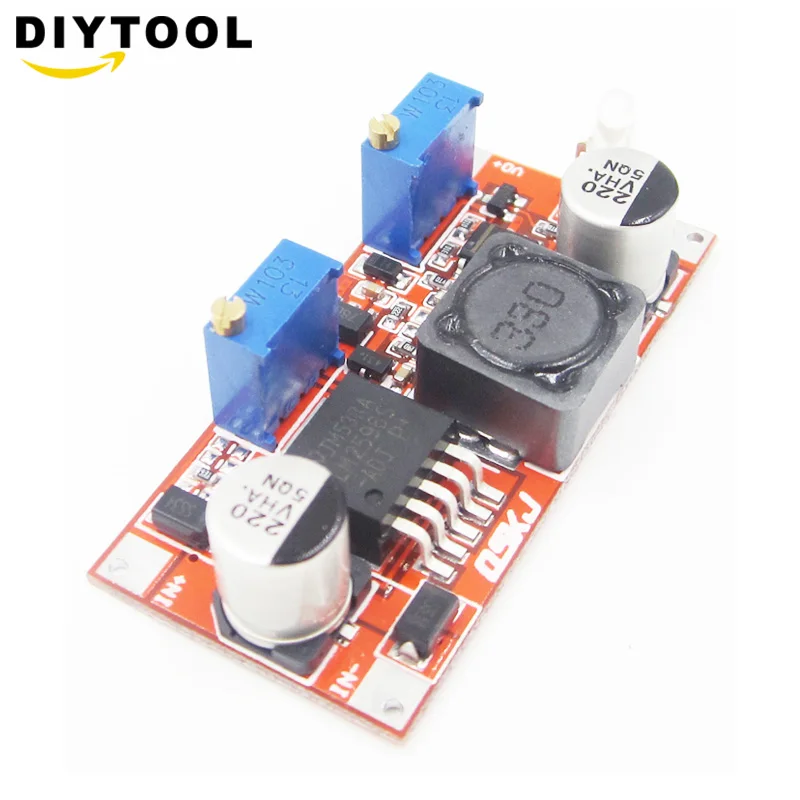 DC DC 5-35V To 1.25-30V 3A Step Down Buck Power Supply Module LM2596 Constant Current Adjustable Step-Down Voltage Regulator
DC DC 5-35V To 1.25-30V 3A Step Down Buck Power Supply Module LM2596 Constant Current Adjustable Step-Down Voltage Regulator