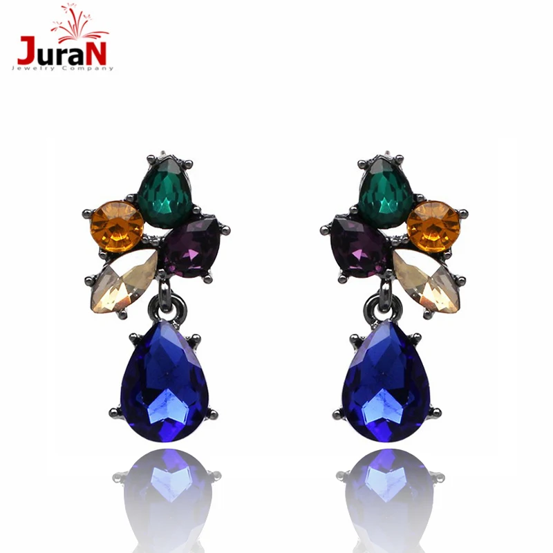 JURAN Crystal Big Colors Acrylic Statement Fashion Green Rhinestone Big Earrings For Women Girl Party Wholesale R1403-1 
JURAN Crystal Big Colors Acrylic Statement Fashion Green Rhinestone Big Earrings For Women Girl Party Wholesale R1403-1