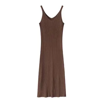 Slim Split Women Knit Dress Long Sweater Dress Spring 2019 Strap Dress Ladies Knit Vests Sleeveless Casual Bodycon Dress f404
Slim Split Women Knit Dress Long Sweater Dress Spring 2019 Strap Dress Ladies Knit Vests Sleeveless Casual Bodycon Dress f404