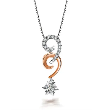 GVBORI 18K White Gold Natural Diamond Necklace Pendant For Women FOREVER lOVE Fine Jewelry Wedding/Engagement
GVBORI 18K White Gold Natural Diamond Necklace Pendant For Women FOREVER lOVE Fine Jewelry Wedding/Engagement