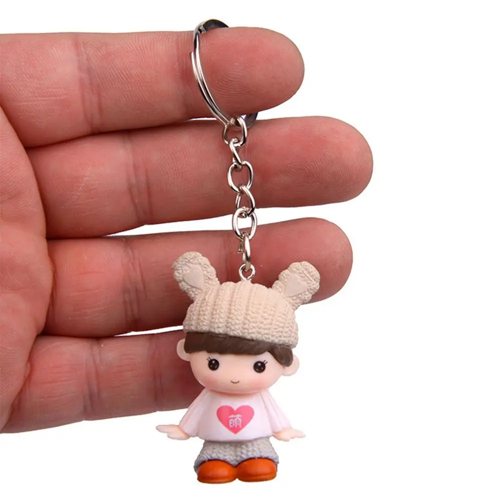 New 1Pc Fashion Creative Sweater Couple Key Chain Car Key Ring Couple Bag Pendant Decoration Color Sent by Randomly
New 1Pc Fashion Creative Sweater Couple Key Chain Car Key Ring Couple Bag Pendant Decoration Color Sent by Randomly