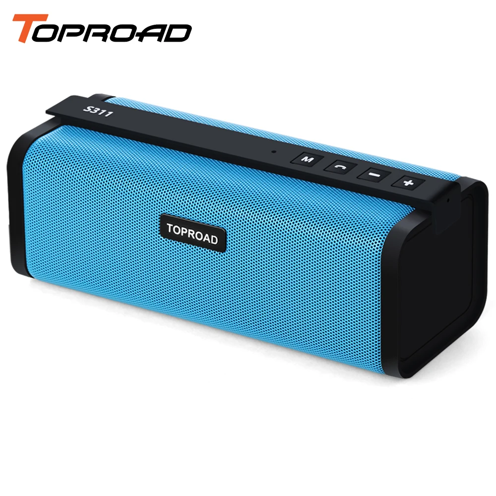 TOPROAD Wireless Stereo 10W Bass Hifi Bluetooth Speaker Portable Surround Sound Column Box Support TF AUX FM Radio USB Handsfree
TOPROAD Wireless Stereo 10W Bass Hifi Bluetooth Speaker Portable Surround Sound Column Box Support TF AUX FM Radio USB Handsfree