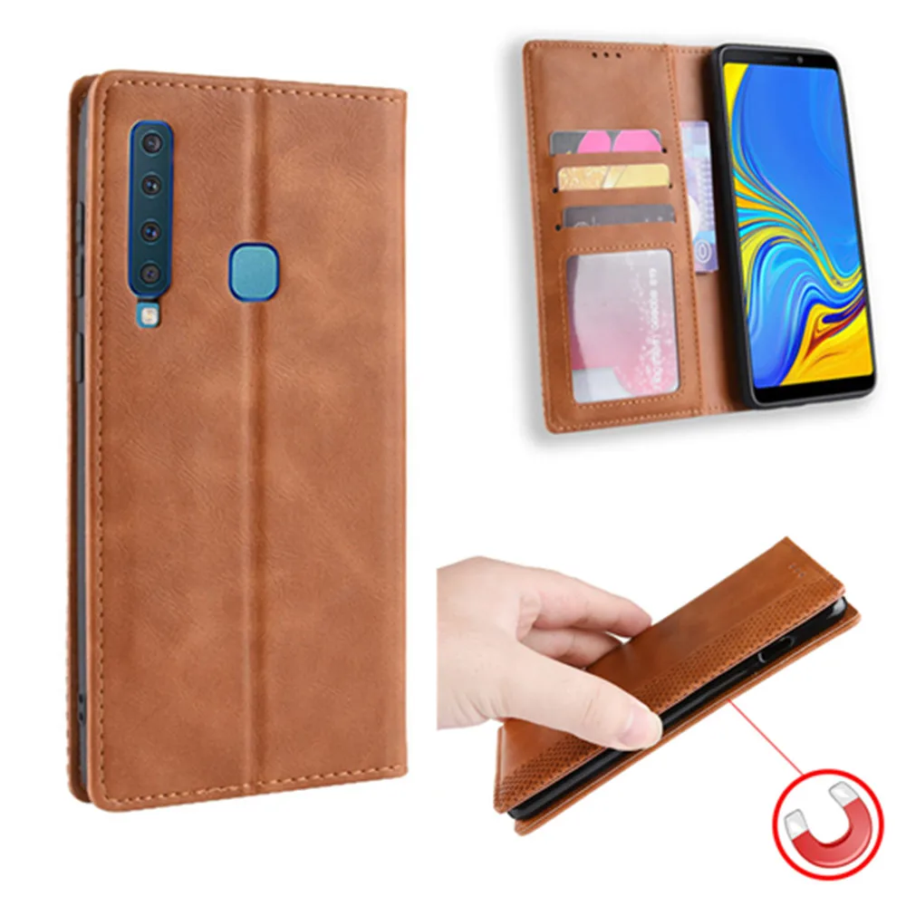 For Samsung Galaxy A9 2018 Case Luxury PU Leather Wallet Magnetic Adsorption Case For Samsung A9 2018 A920F SM-A920F Phone Bags
For Samsung Galaxy A9 2018 Case Luxury PU Leather Wallet Magnetic Adsorption Case For Samsung A9 2018 A920F SM-A920F Phone Bags