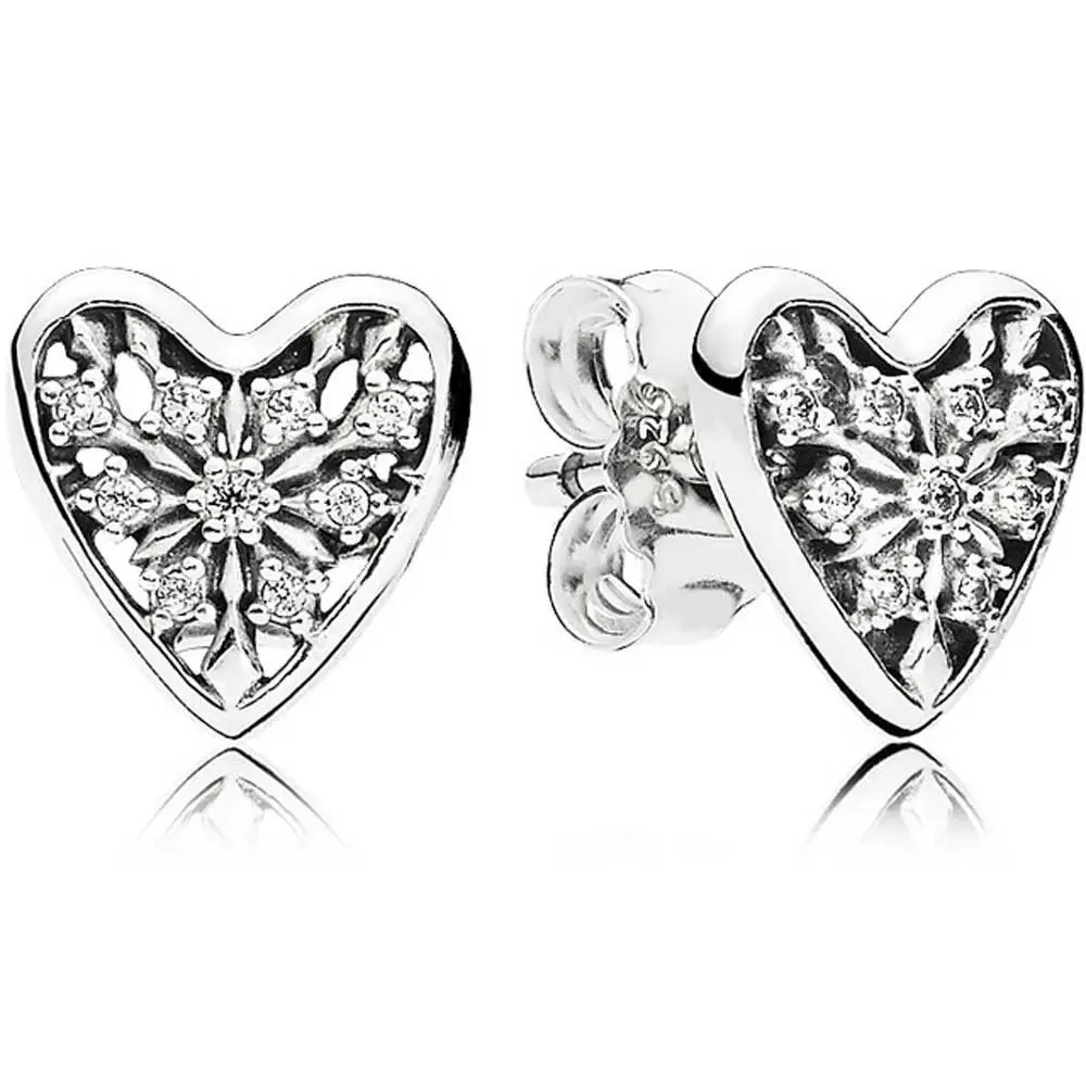 SHINETUNG 1:1 S925 Sterling Silver Heart of Winter Stud Earrings Ladies' Fashion Luxury Jewelry
SHINETUNG 1:1 S925 Sterling Silver Heart of Winter Stud Earrings Ladies' Fashion Luxury Jewelry