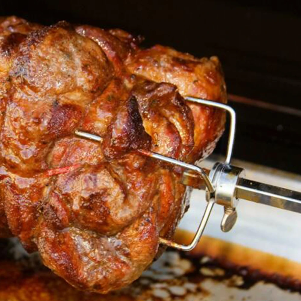 1Pair BBQ Fork Stainless Steel Rotisserie Camping Kitchen Spit Chicken Grill Charcoal Cooking Beef Tool Roast Skewer Outdoor
1Pair BBQ Fork Stainless Steel Rotisserie Camping Kitchen Spit Chicken Grill Charcoal Cooking Beef Tool Roast Skewer Outdoor