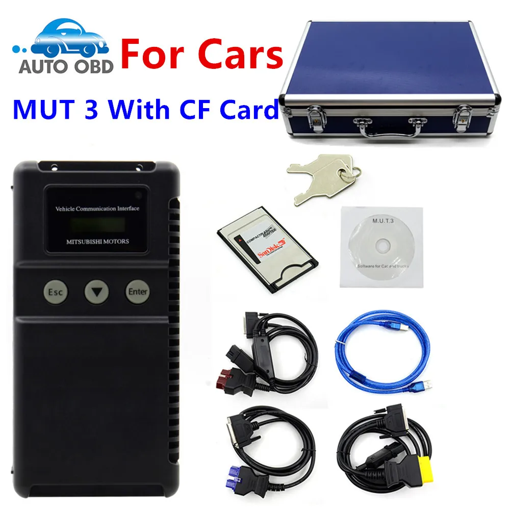 MUT-3 for cars Support ECU Programmer Mitsubishi MUT3 MUT 3 only for Car Diagnostic Tool MUT III DHL Free Shipping
MUT-3 for cars Support ECU Programmer Mitsubishi MUT3 MUT 3 only for Car Diagnostic Tool MUT III DHL Free Shipping