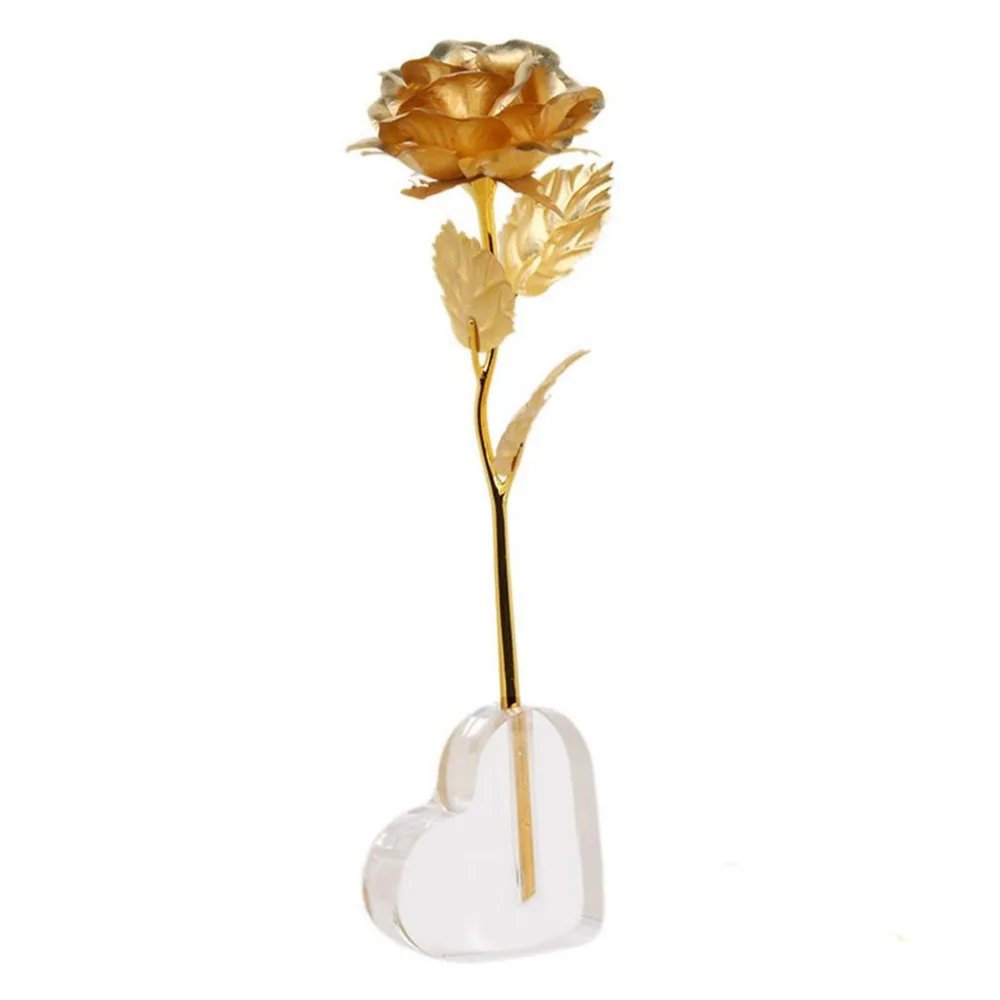 Lovely Romantic Heart Shaped Flower Display Stand Transparent Acrylic Vase For Gold Foil Rose Flower Valentine's Day Gift Decor
Lovely Romantic Heart Shaped Flower Display Stand Transparent Acrylic Vase For Gold Foil Rose Flower Valentine's Day Gift Decor