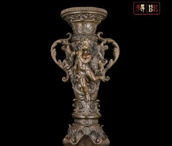 Abstract Art Sculpture Bronze Copper Angel Prize Cup Bottle Vase Statue Figurine
Abstract Art Sculpture Bronze Copper Angel Prize Cup Bottle Vase Statue Figurine