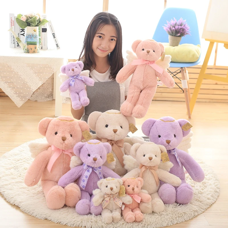 1pcs 50cm New Angel Bears Plush Toys Cute Teddy Bear with Wings Dolls Kids Friends Baby Festival Birthday Gift
1pcs 50cm New Angel Bears Plush Toys Cute Teddy Bear with Wings Dolls Kids Friends Baby Festival Birthday Gift