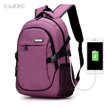 Backpack With USB Multifunction Anti Thief Charging Unisex Mochila Leisure Travel Women Laptop Backpacks For Teenager SAJOSE
Backpack With USB Multifunction Anti Thief Charging Unisex Mochila Leisure Travel Women Laptop Backpacks For Teenager SAJOSE