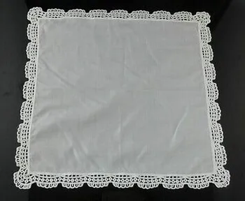 Hight quality 100% cotton white crochet lace handkerchief handmade handkerchief 30cm free shipping
Hight quality 100% cotton white crochet lace handkerchief handmade handkerchief 30cm free shipping