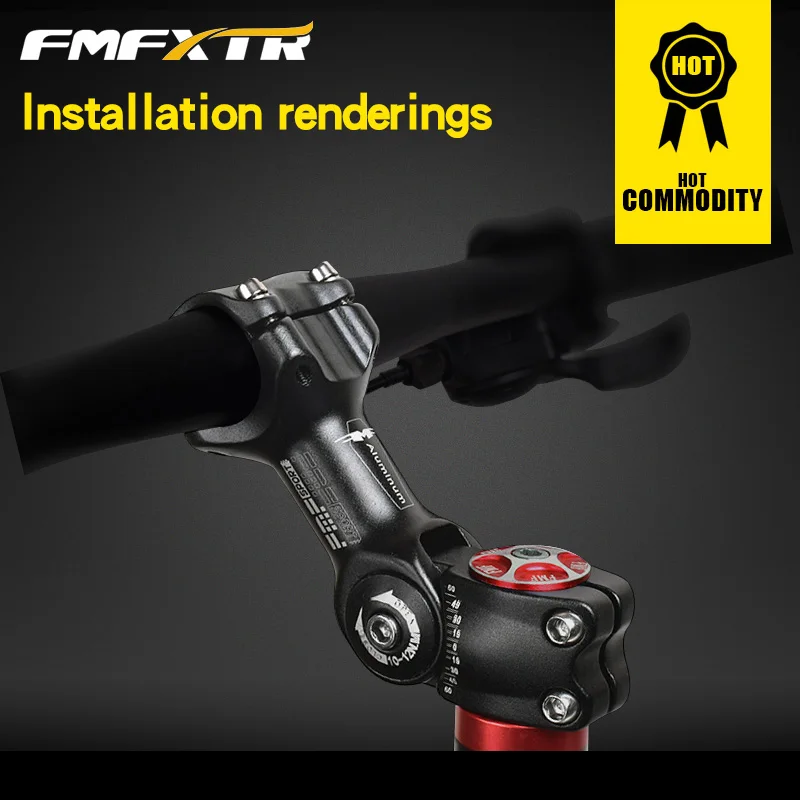 FMFXTR Upgraded Gift Bicycle Stem Riser 25.4x90/110cm&31.8x90/110cm MTB Stem Road Bike Stem Aluminum Bicycle Cycling Accessories
FMFXTR Upgraded Gift Bicycle Stem Riser 25.4x90/110cm&31.8x90/110cm MTB Stem Road Bike Stem Aluminum Bicycle Cycling Accessories