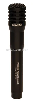 Superlux PRA268A musical Instrument Microphone Super-cardioid condenser mic music pick up
Superlux PRA268A musical Instrument Microphone Super-cardioid condenser mic music pick up